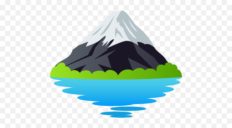 Emoji Mount Fuji To Copy Paste - Emoji Isla,Volcano Emoji
