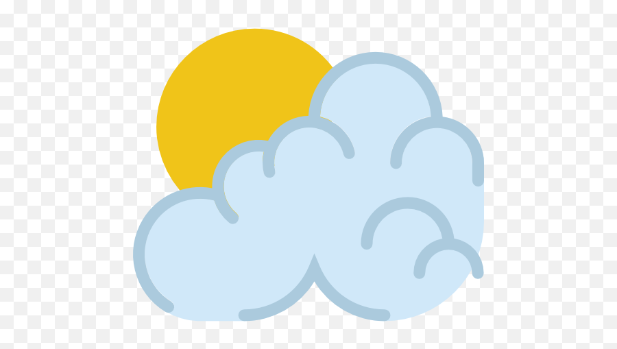 Clouds And Sun - Free Weather Icons Emoji,Emojis For Weather