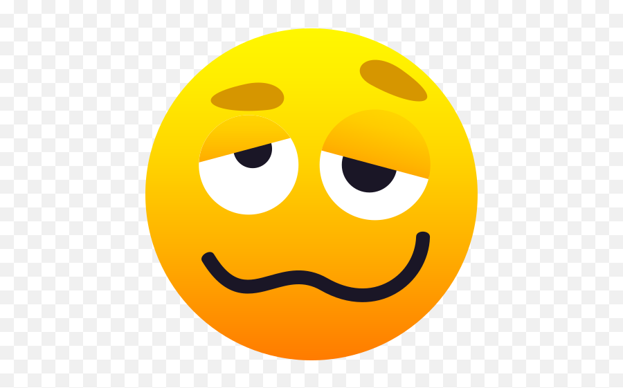 Emoji Giddy Face To Copy Paste - Woozy Emoji Png,Upside Down Emoji