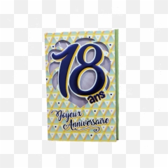 Carte Du0027anniversaire Découpu0027âge Homme Avec Enveloppe - 18 Ans Emoji,Tirelire Avec Des Emojis