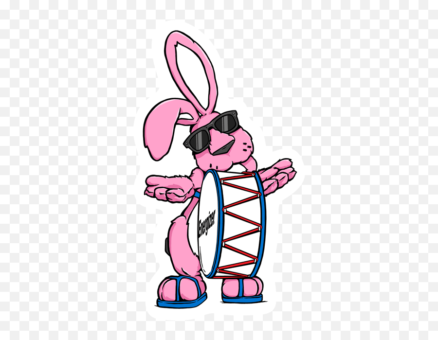 Energizer Bunny Stickers - Energizer Bunny Fanart Emoji,Energizer Bunny Emoji