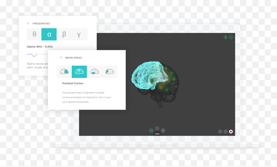Emotiv Brainviz - 3d Brain Eeg Visualization Software Emotiv Emoji,To Wink In Surpise And Emotion