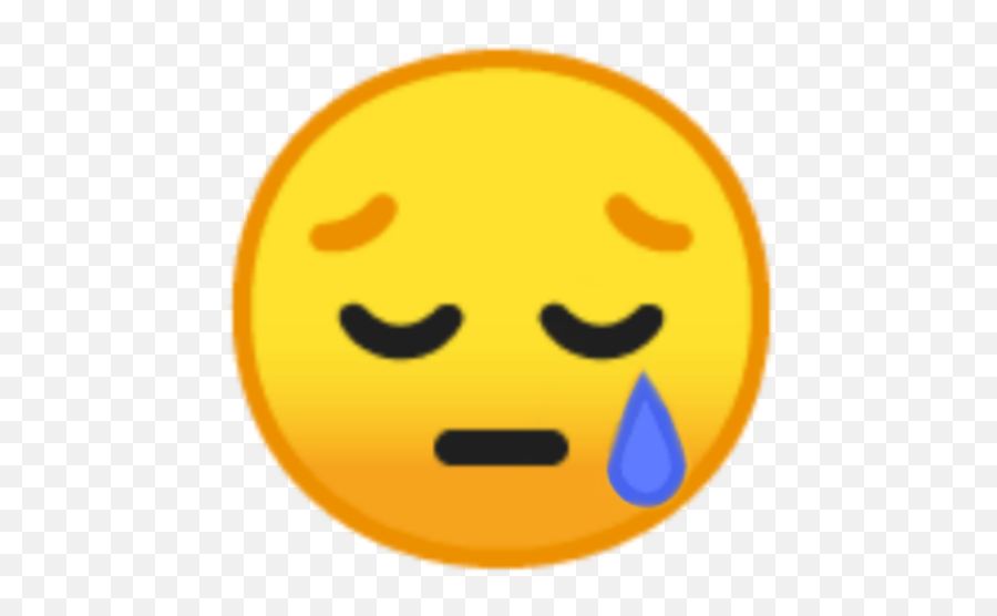 Emojis Cry Sad Sticker By Bogi Emoji,Emoticons Cry Smiley :)