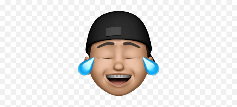 Memoji Emoji,Crying Laughing Apple Emoji