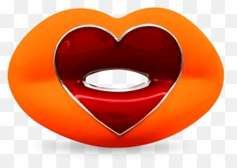 Neon Orange Loveheart Emoji,China Smiling Eyes Emoji