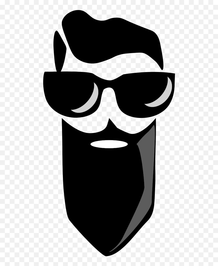 Clip Art Bearded Man 2 Image Vector Graphics - Beard Png Emoji,Male Bald Moustache Emoji