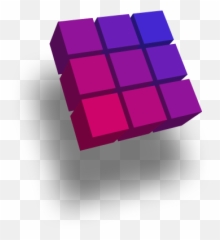 Buttonpresser Studios - Purple Rubix Cube Logo Emoji,Emotion Cube