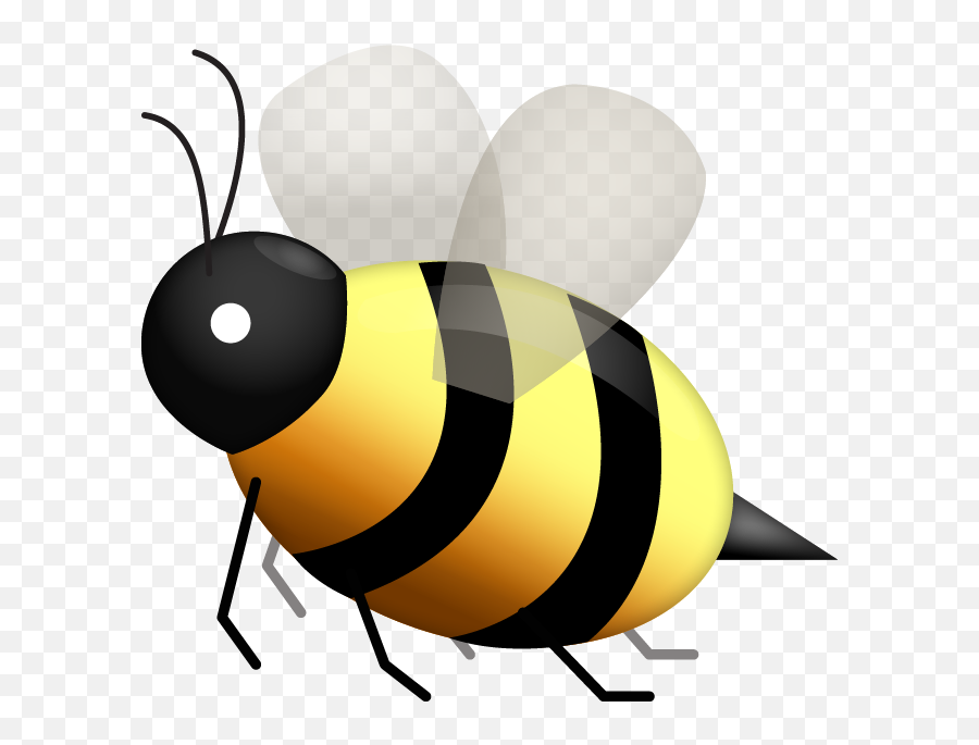 Download Honeybee Emoji Image In Png Emoji Island - Bee Emoji Png,Emoji Transparent