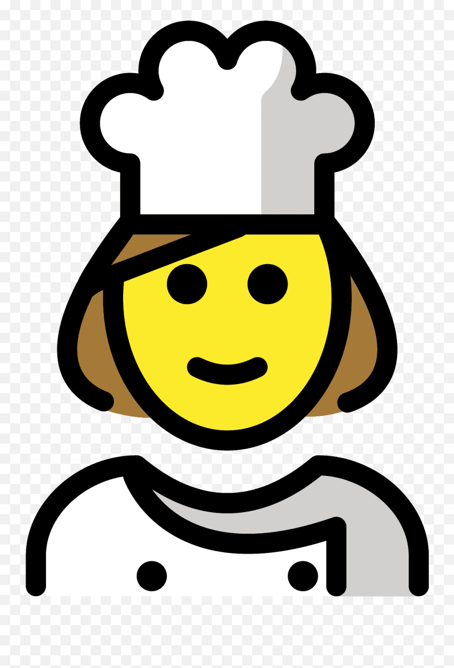 Woman Cook Emoji Clipart - Kucha Png,Chef Hat Emoji
