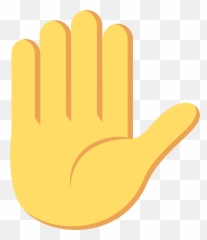 Emojione 270b - Stop Hand Emoji,Boi Emoticon
