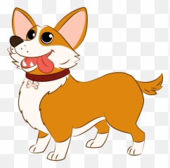 Corgi Clipart - Happy Emoji,Corgi Emoji
