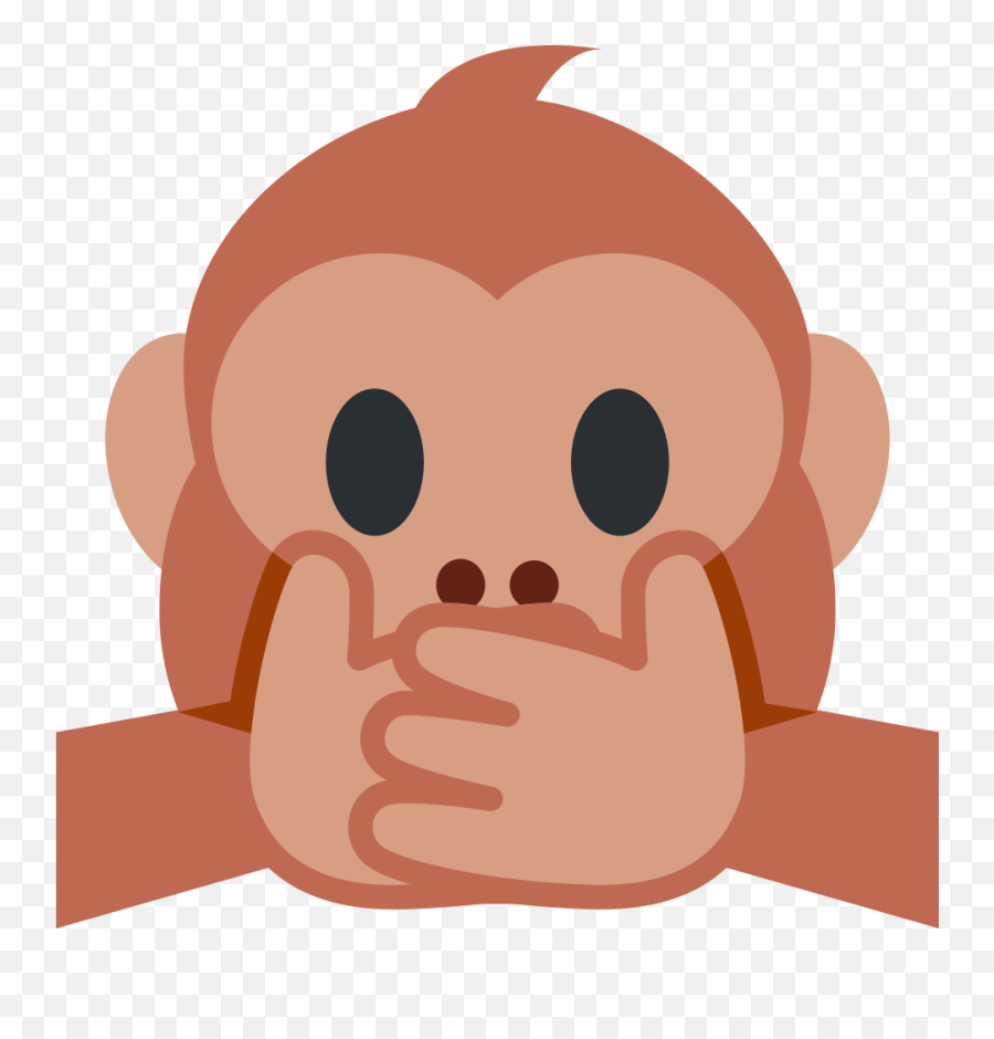 Speak - Speak No Evil Monkey Emoji,Evil Emoji