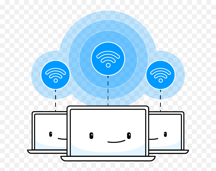 Iobit Customers Turn Your Laptop Into A Wifi Hotspot - Smart Device Emoji,Wifi Signal Emoji