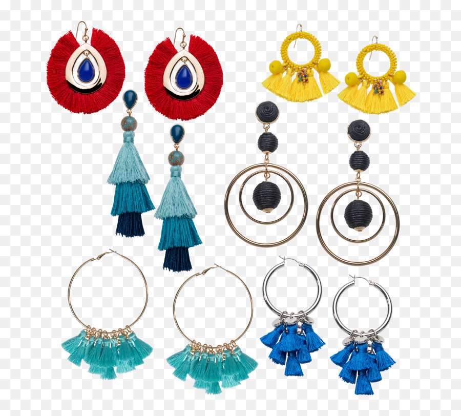 Jessica Simpson Pom U0026 Tassel Jewelry - Decorative Emoji,Gold Emoji Earrings