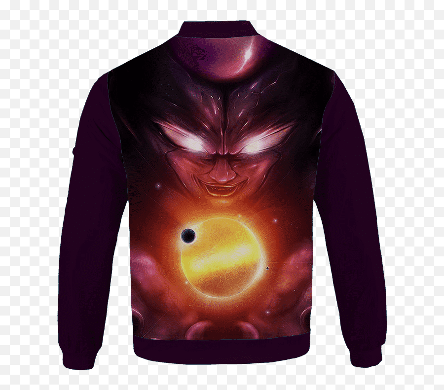 Dragon Ball Galactic Overlord Frieza Bomber Jacket - Saiyan Fictional Character Emoji,Goku Emoticon