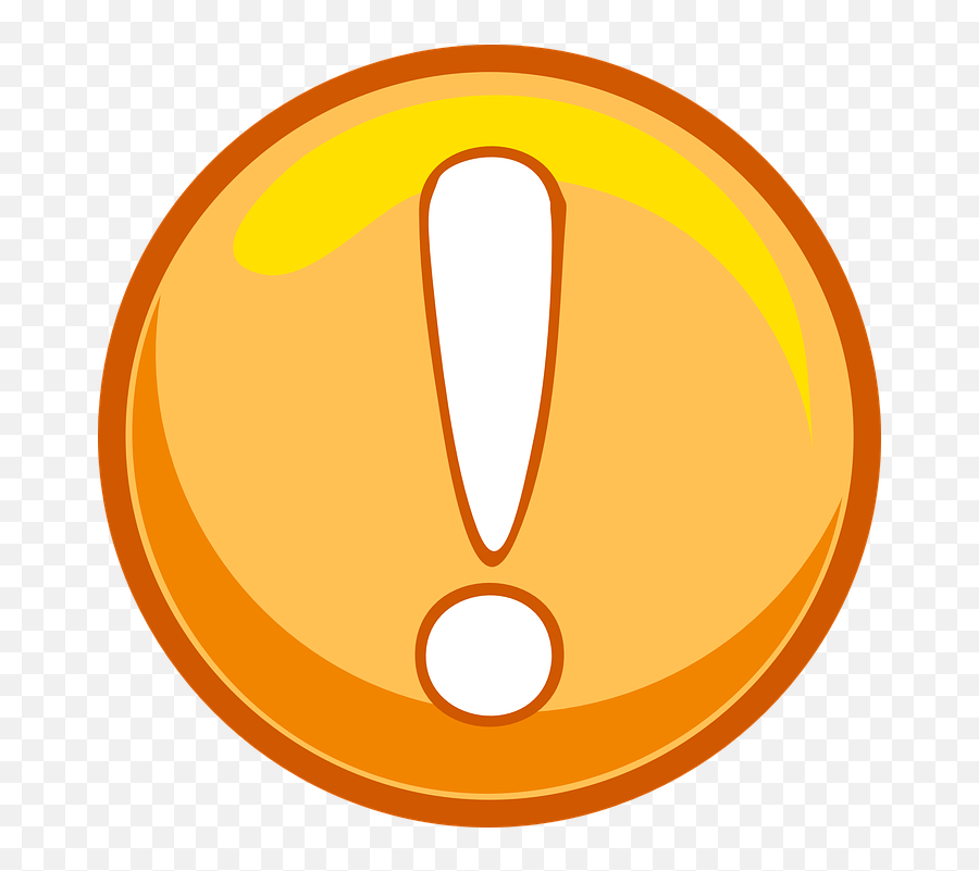 Warning Sign Exclamation Mark Switch - Orange Caution Clipart Emoji,Exclamation Point Emotion Worksheet