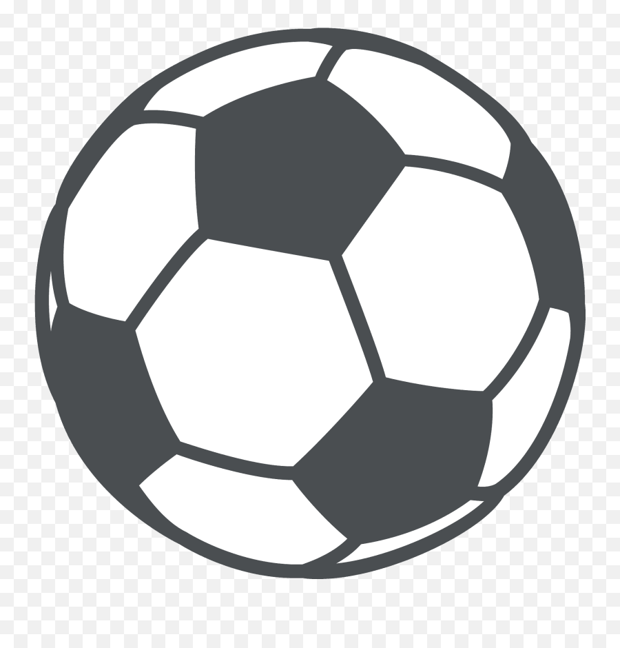 Soccer Ball Emoji Clipart - Football Emoji,Bola De Baseball Emoji