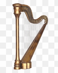 Harp Music Instruments Sticker - Instrument With Low Pitch Emoji,Harp Emoji
