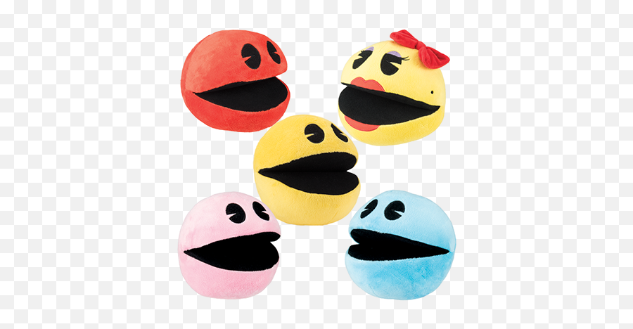Pac - Man Pac Man Pinky Ghost Plush Emoji,Emoticon Plush Pillow