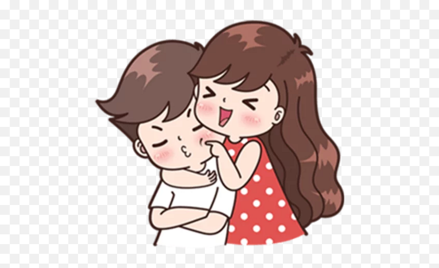 Sticker Maker - Alice Emoji Cute Couple Stickers Png,Large Emoji Stickers