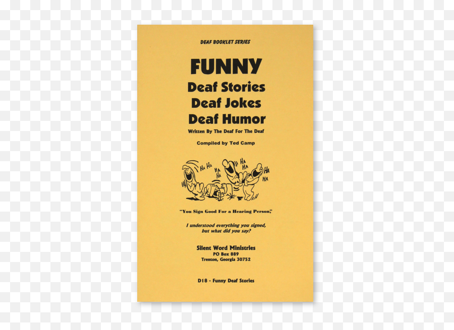 Deaf Jokes Emoji,Dealing With Emotions Brochure Or Pamphlet