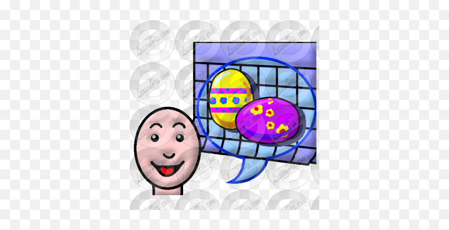Happy Easter Picture For Classroom - Happy Emoji,Emoticon For Easyer
