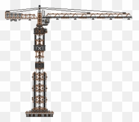 Crane Clipart Tower Crane Crane Tower - Tower Crane Transparent Emoji,Crane Emoji