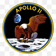 Apollo 11 - Apollo 11 Badge Emoji,Mastering Your Emotions Bald Guy