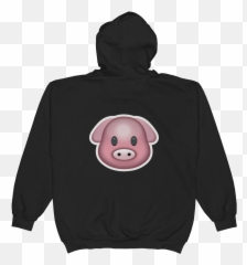 Queen Of Spades Png - Emoji Zip Hoodie Sweatshirt Back Of A Zip Up Hoodie,Queen Black Queen Emoji
