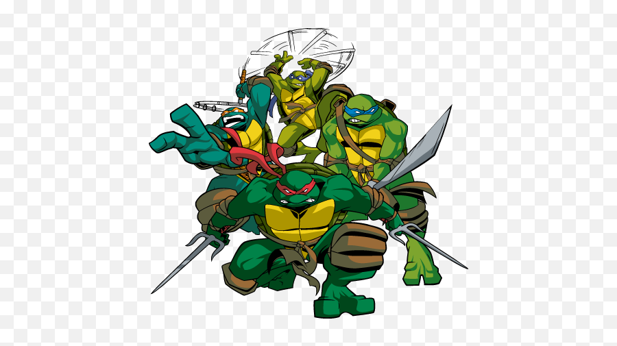 Saturday Mornings Forever Teenage Mutant Ninja Turtles 2003 - Tmnt 2003 Emoji,Cyborg's Emotion Teen Titans