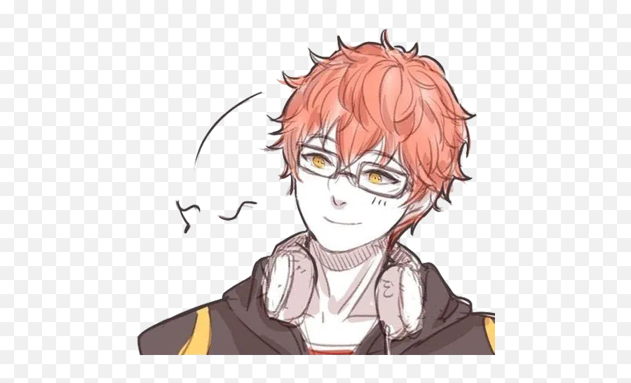 Pedidodsara Whatsapp Stickers - Fictional Character Emoji,707 Mystic Messenger Emoticons Transparent