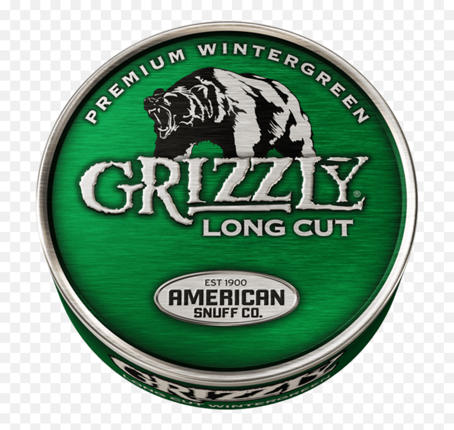 Grizzly Wintergreen Long Cut Chewing Tobaccosnacks Drinks - Grizzly Tobacco App Emoji,Spitting Tobacco Emoticon