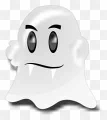 Cartoon Ghost Png Svg Clip Art For Web - Download Clip Art Ghost Emoji,Free Emoticon Clip Art Rock Band