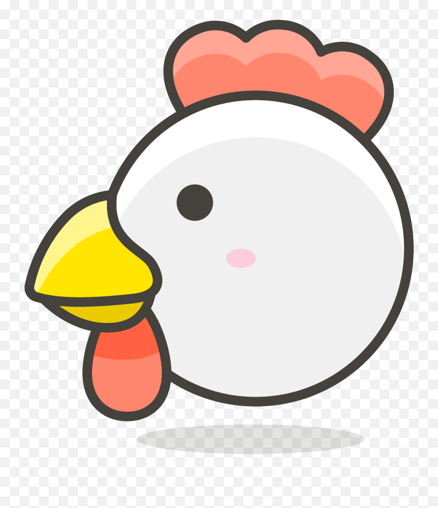 Chicken Emoji Clipart - Chicken Symbol,Chick Emoji