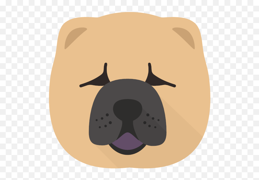 Create A Tailor - Made Shop Just For Your Chow Chow Chow Chow Puppy Logo Transparent Png Emoji,Cat Sticking Out Tongue Emoticon