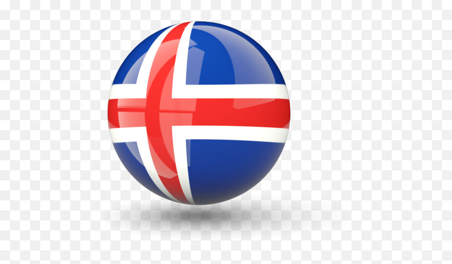 Flag Of Iceland - Iceland Flag Ball Png Emoji,Iceland Flag Emoji