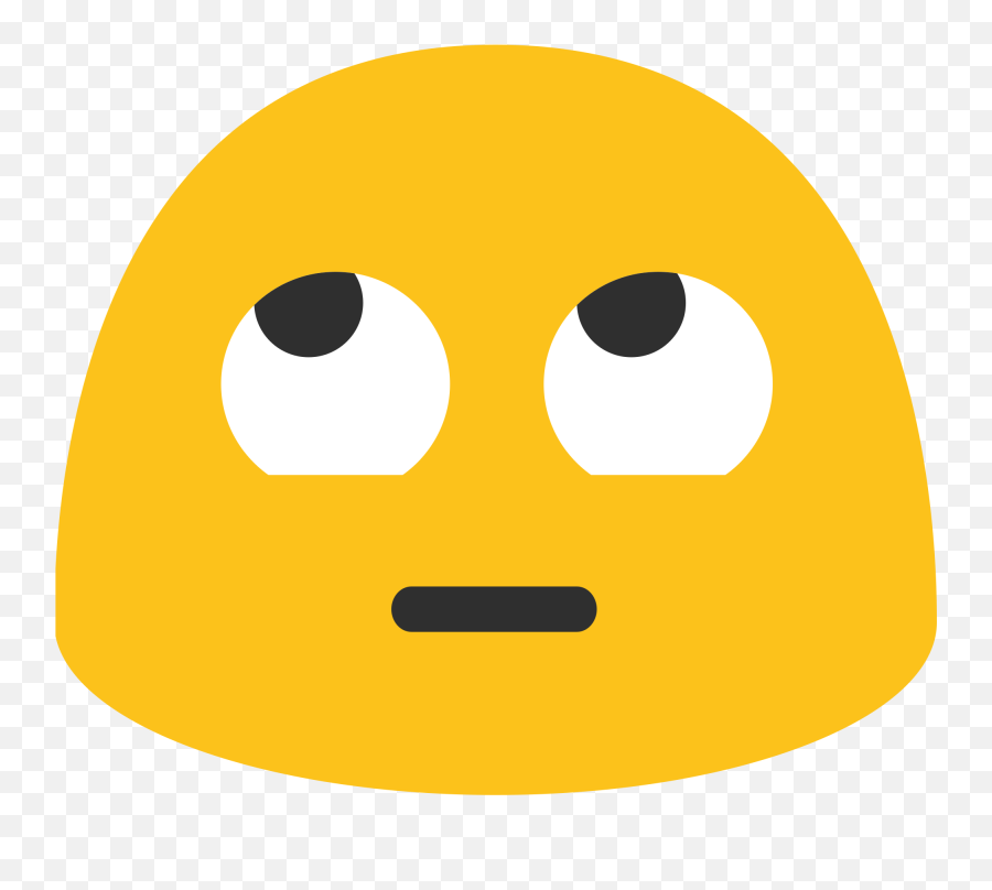 Face With Rolling Eyes Emoji Clipart - Rolling Eyes Emoji Google,Rolling Eyes Emoji