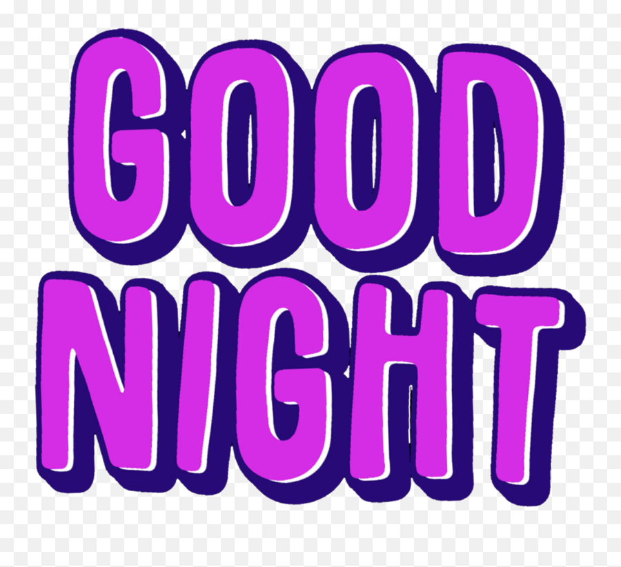 Good Night Sticker - Dot Emoji,Goodnight Emoji Text