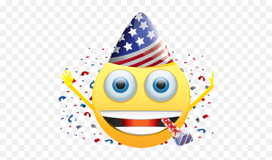 4th Of July Wallpaper Ringtones And More - Animated 4th Of July Emoji,Patriotic Emoticon