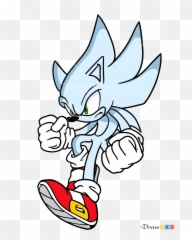 How To Draw Hyper Sonik Sonic The Hedgehog - Draw Hyper Sonic Easy Emoji,Hyper Emoji