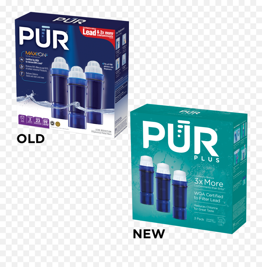 Pur Plus Water Pitcher Replacement Filter With Lead Reduction 3 Pack Emoji,Emotion Kleenex