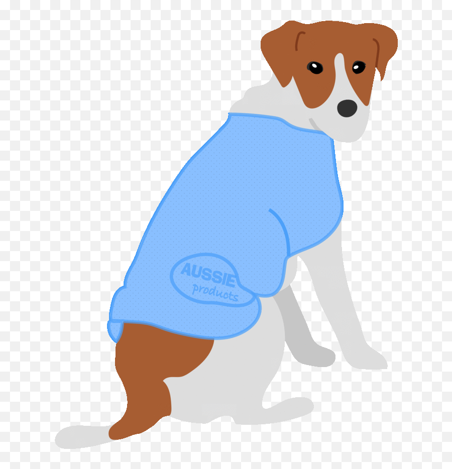 Aussie Dog Products For Ios Clip Art - Dog Clothes Emoji,Bye Dog Emoji