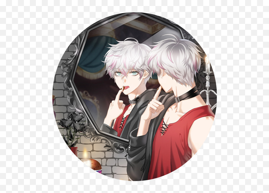 Mysticmessenger Saeran Sticker By Moth - Unknown Mystic Messenger Poster Emoji,Mystic Messenger Ray Emoji