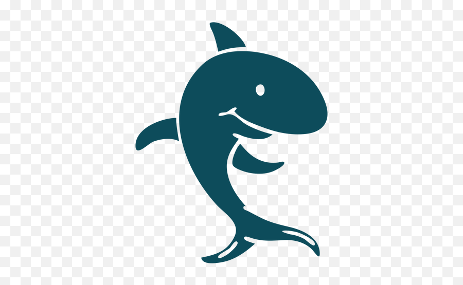 Shark Running Detailed Silhouette Transparent Png U0026 Svg Vector Emoji,(^^^) Shark Emoji