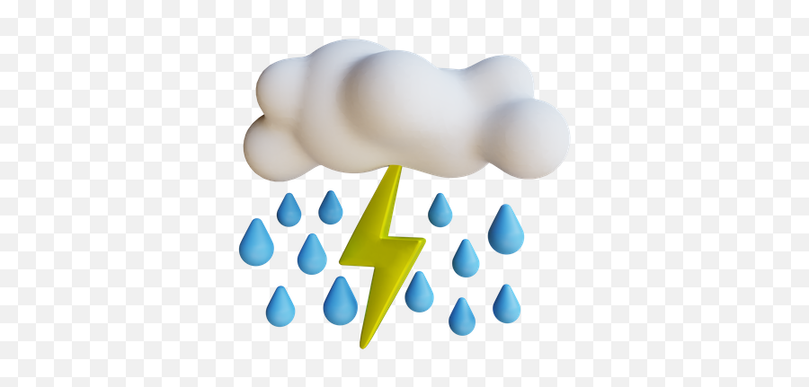 Cloud Thunder Icon - Download In Line Style Emoji,Lightnight Emoji