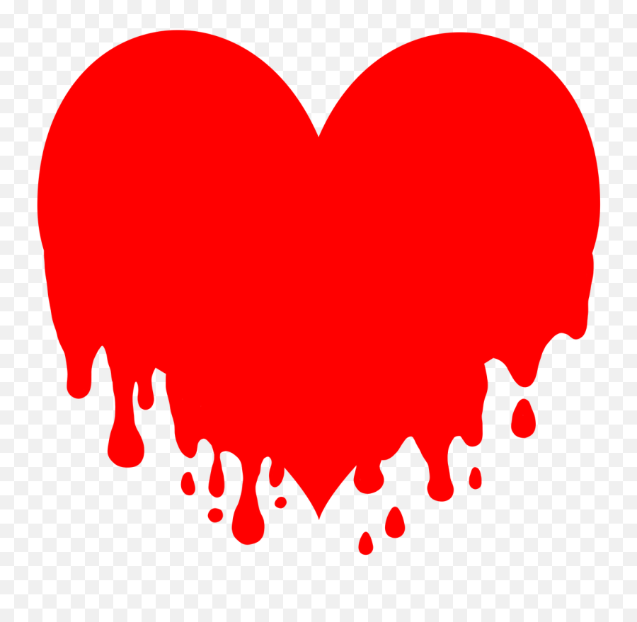Melting Heart Red Melted - Free Image On Pixabay Emoji,Drip Emoji