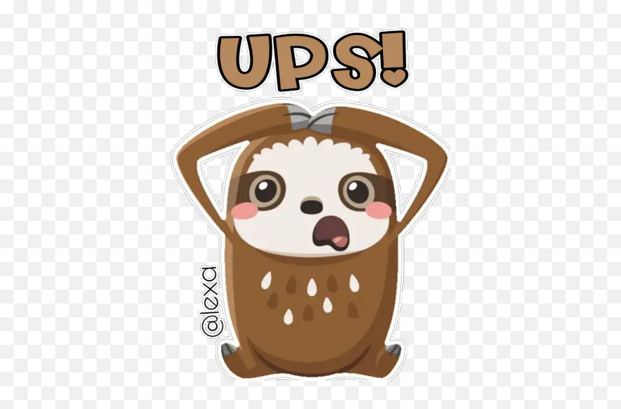 Sticker Maker - Cute Perezos Emoji,Sloth Emoji Png