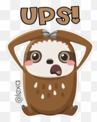 Sticker Maker - Cute Perezos Emoji,Sloth Emoji Png