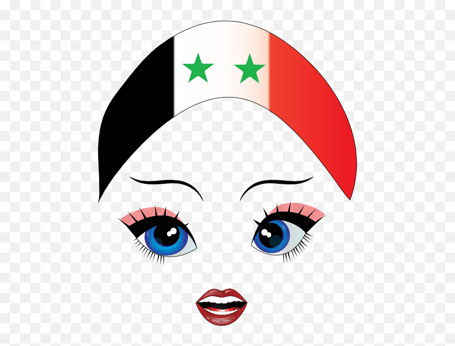 Pretty Syrian Girl Smiley Emoticon Clipart I2clipart - Girly Emoji,Facebook Smiley Emoticon