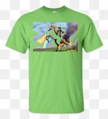 Cat Riding Fire Breathing Unicorn T - Can Show You Some Trash Shirt Emoji,Unicorn Emoji T Shirt